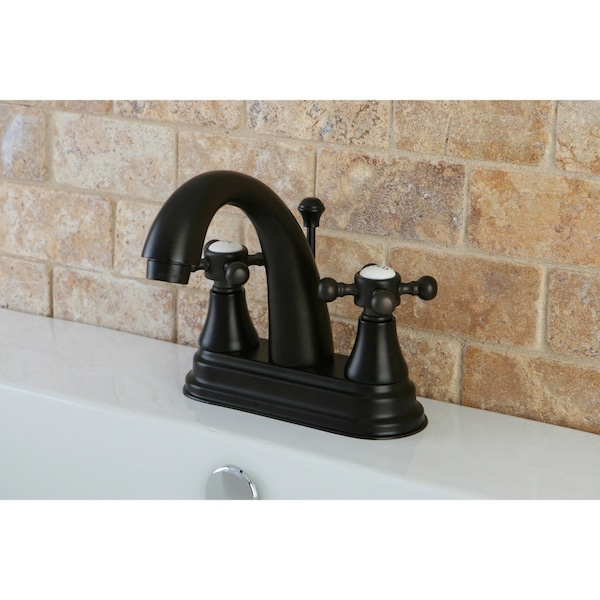 KS7615BX 4 Centerset Bathroom Faucet, Oil Rubbed Bronze